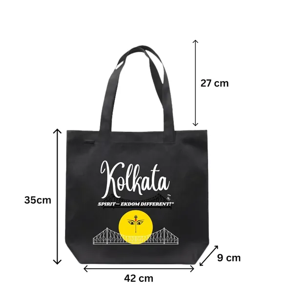Black_Trending_Large_Canvas_Tote_Bag__|_Stylish_Cotton_Shoulder_Zipper_Bag_For_Office,_College,_Shopping_&_Daily_Use_|_15Kg_Load_Capacity_|_Waterproof_Lining|Organiser_Bag_(Zpgn013)_For_Unisex