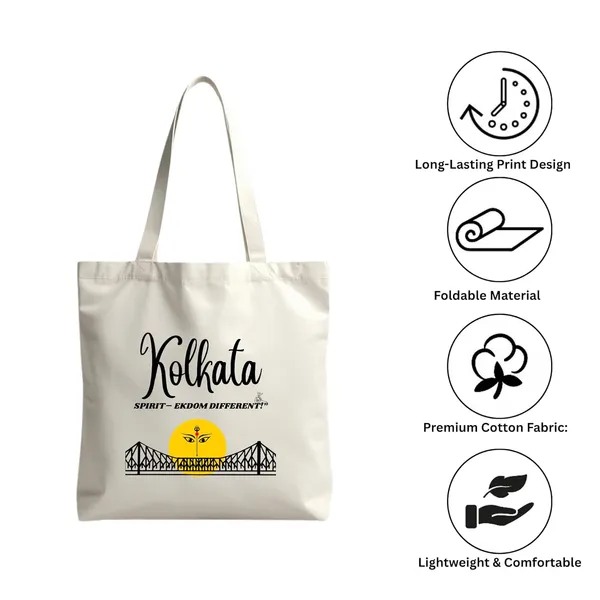 Kolkata_Canvas_Tote_Bag__|_Stylish_Cotton_Shoulder_Zipper_Bag_For_Office,_College,_Shopping_&_Daily_Use_|_(Zptb017)_For_Unisex