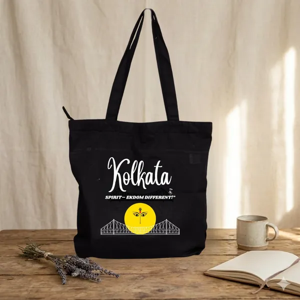 Black_Trending_Large_Canvas_Tote_Bag__|_Stylish_Cotton_Shoulder_Zipper_Bag_For_Office,_College,_Shopping_&_Daily_Use_|_15Kg_Load_Capacity_|_Waterproof_Lining|Organiser_Bag_(Zpgn013)_For_Unisex