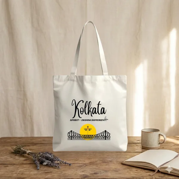 Kolkata_Canvas_Tote_Bag__|_Stylish_Cotton_Shoulder_Zipper_Bag_For_Office,_College,_Shopping_&_Daily_Use_|_(Zptb017)_For_Unisex