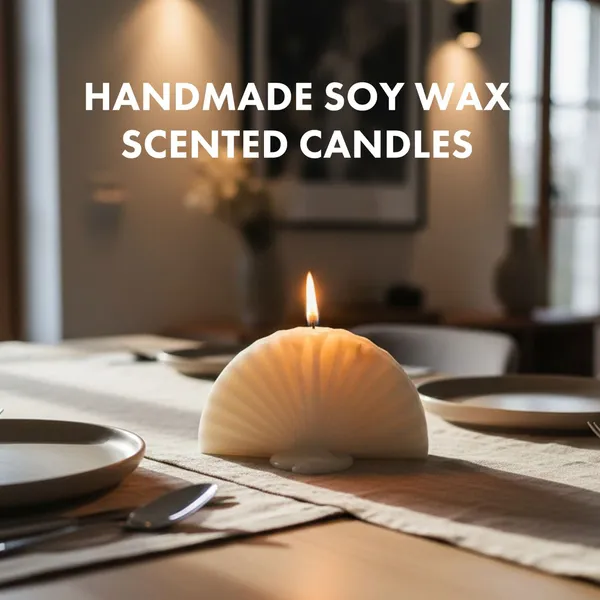 White_Seashell_Soy_Wax_Scented_Candle_For_Home_Decor_&_Gifting_Pack_Of_2