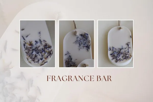 White_Scented_Soy_Wax_Handmade_Bluecorn_Flower_Wax_Tablet