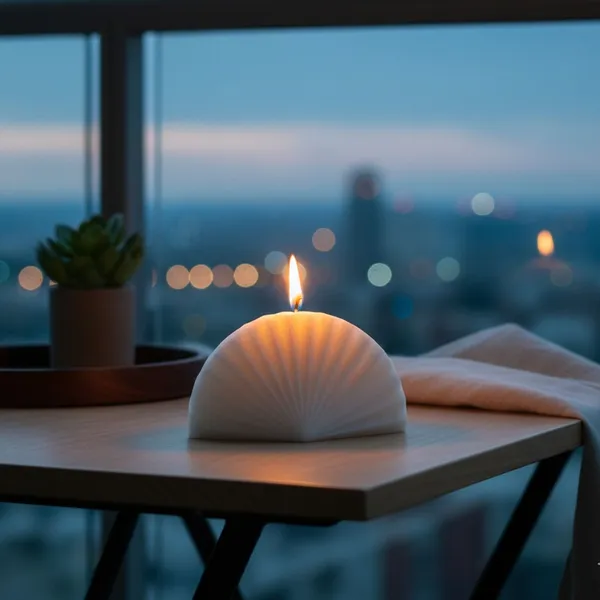 White_Seashell_Soy_Wax_Scented_Candle_For_Home_Decor_&_Gifting