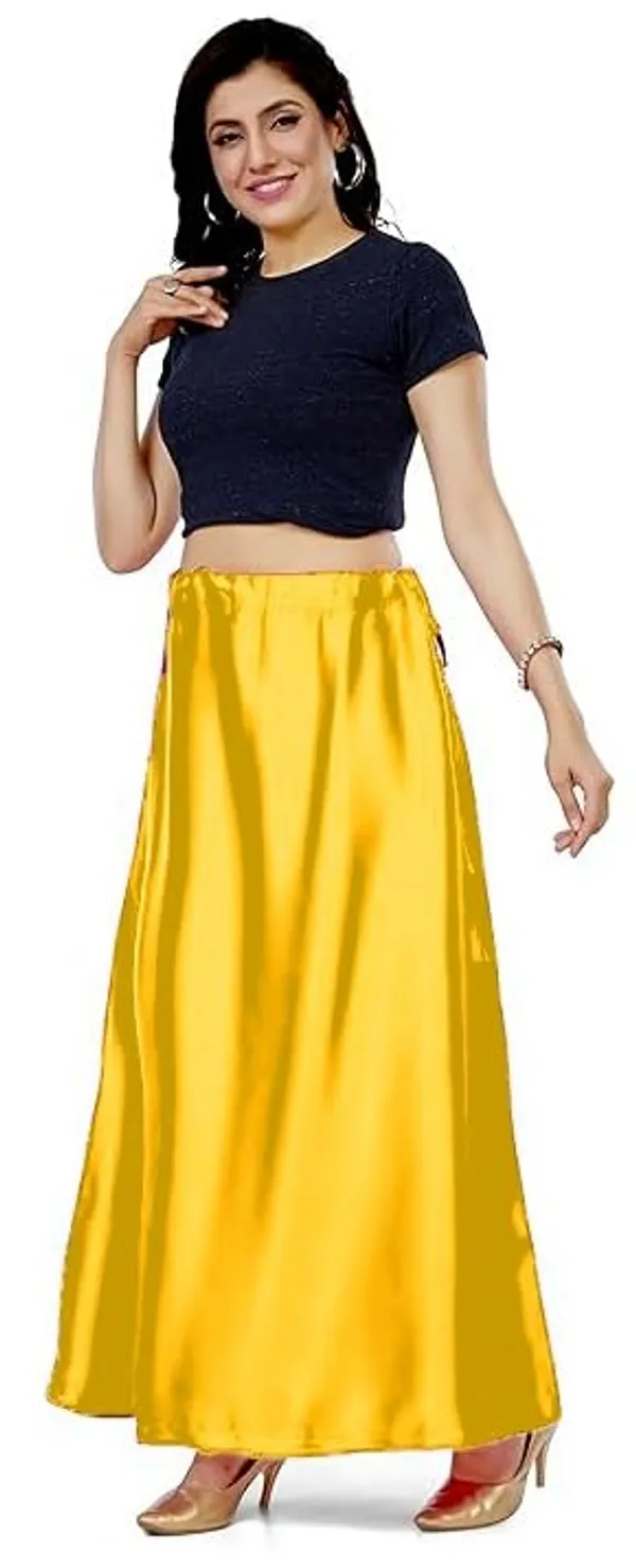 Yellow_Satin_Petticoat_For_Women