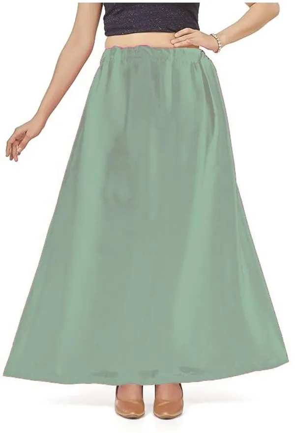 Light_Grey_Green_Satin_Petticoat_For_Women