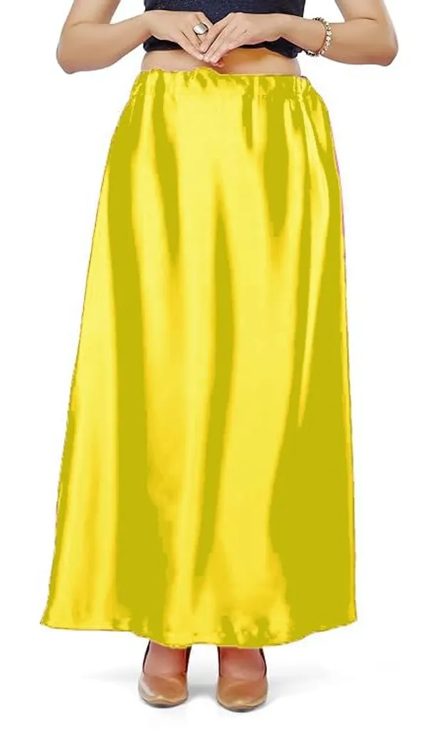 Lemon_Yellow_Satin_Petticoat_For_Women