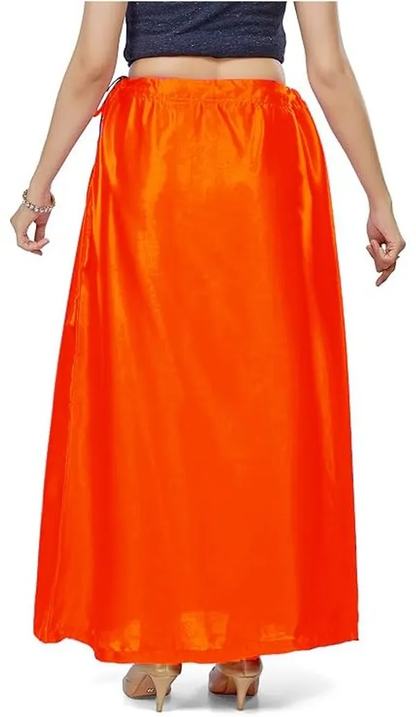 Dark_Orange_Satin_Petticoat_For_Women
