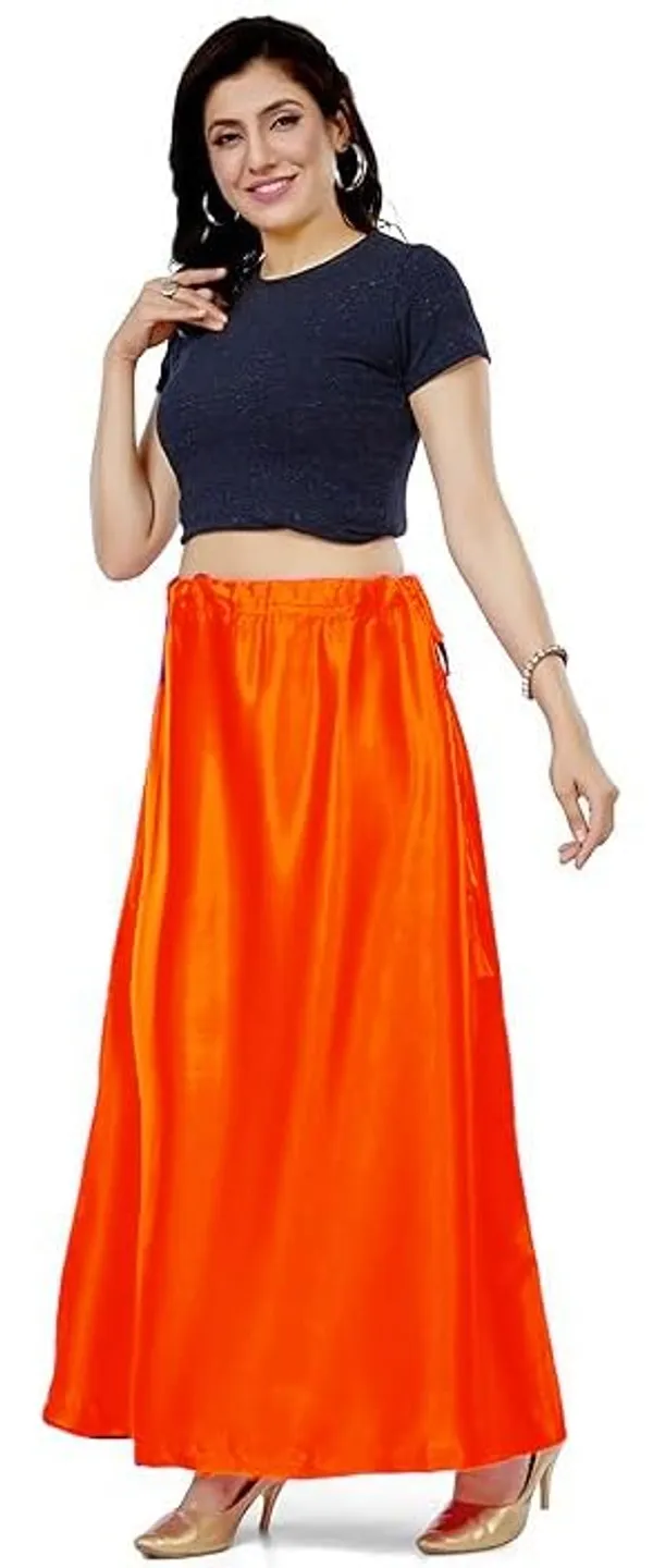 Dark_Orange_Satin_Petticoat_For_Women