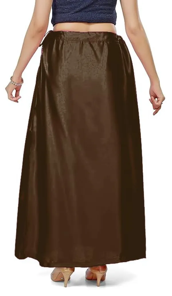 Coffee_Satin_Petticoat_For_Women