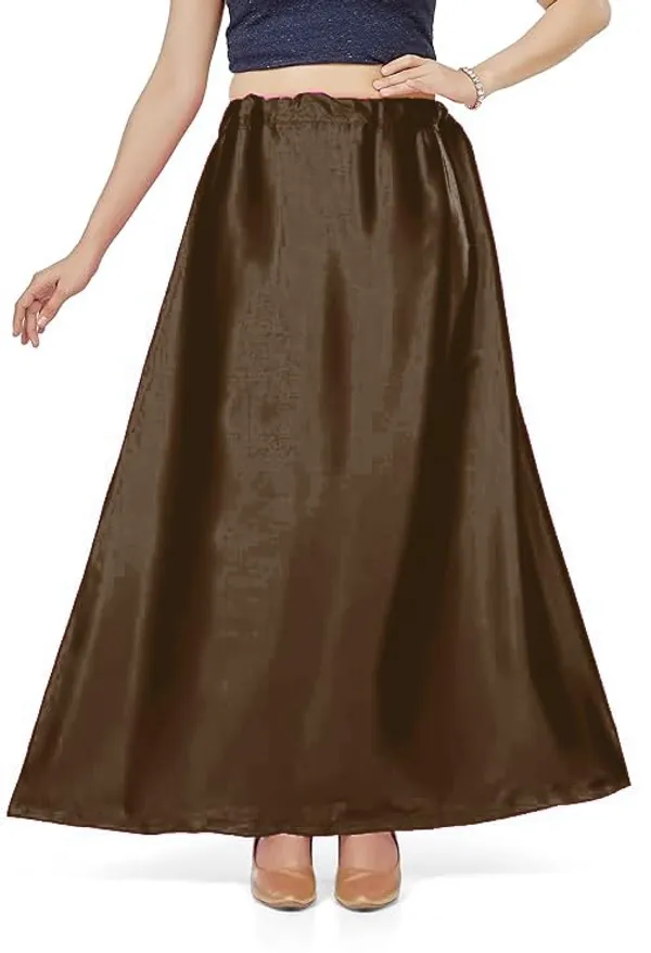 Coffee_Satin_Petticoat_For_Women