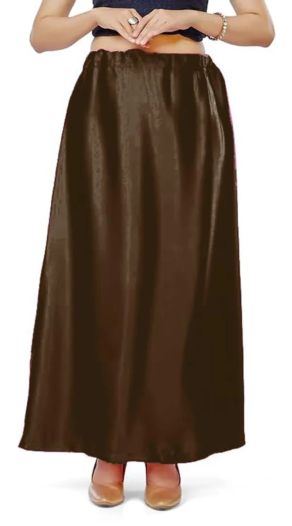 Coffee_Satin_Petticoat_For_Women
