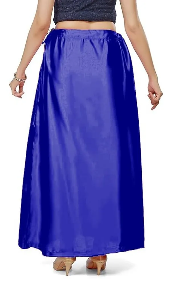 Dark_Royal_Blue_Satin_Petticoat_For_Women