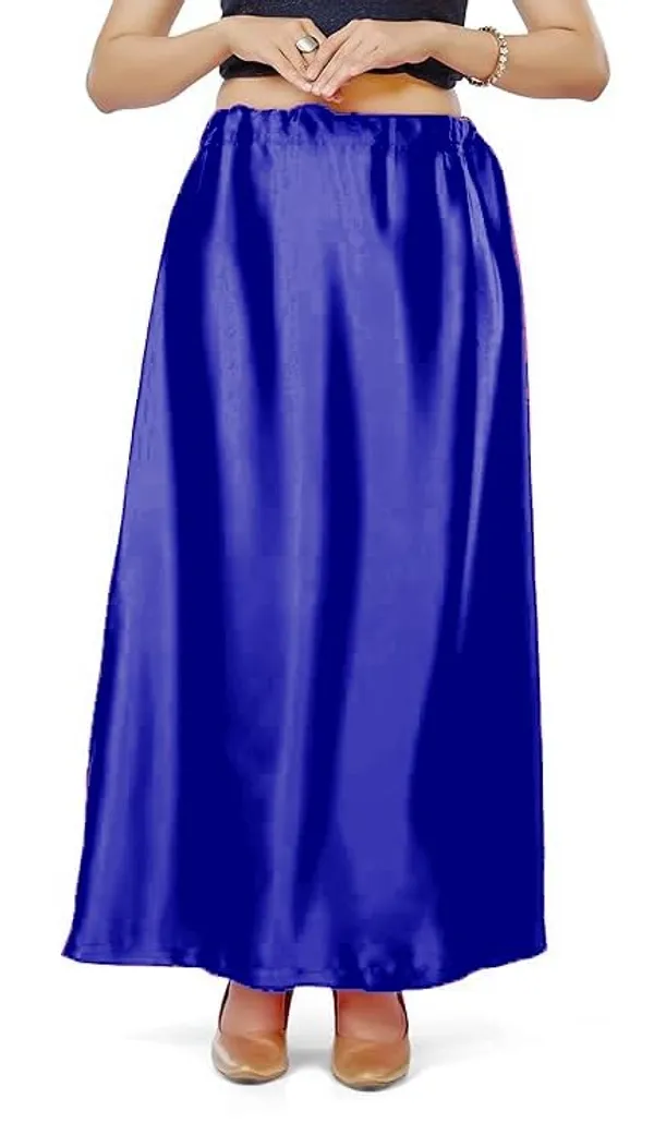 Dark_Royal_Blue_Satin_Petticoat_For_Women
