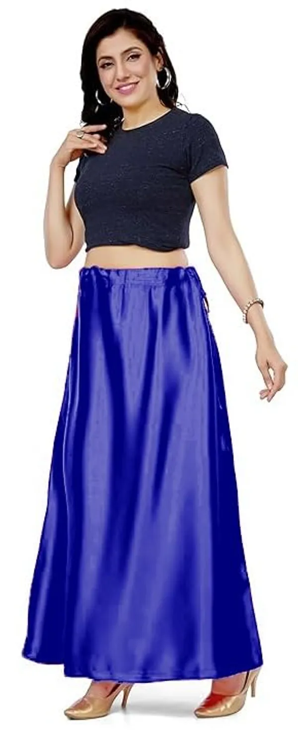 Dark_Royal_Blue_Satin_Petticoat_For_Women