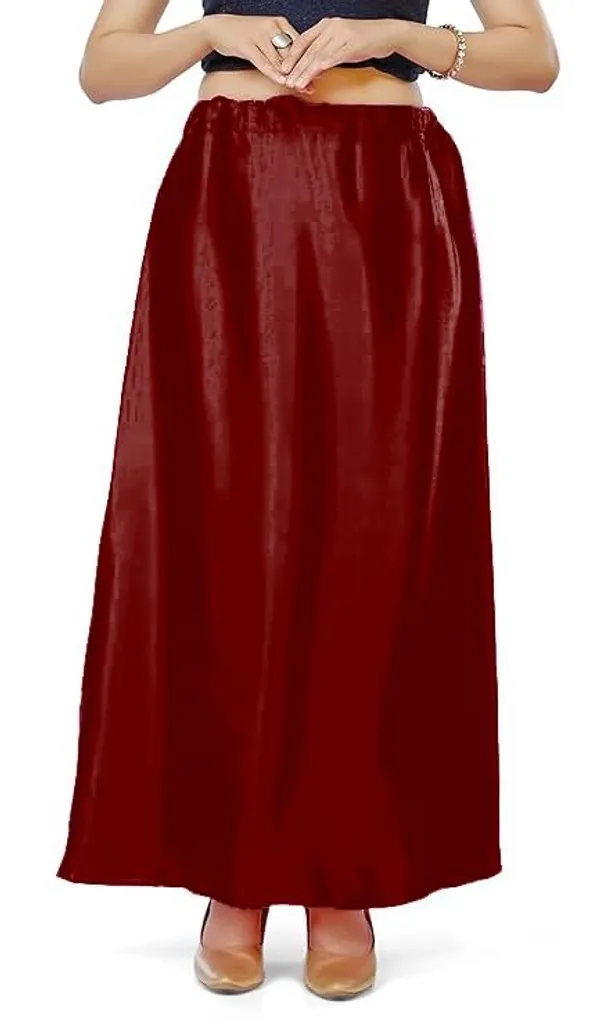 Dark_Maroon_Satin_Petticoat_For_Women