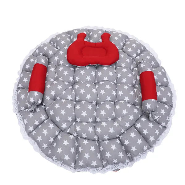 Multicolor_Mosquito_Protection_Net_Cotton_Baby_Bed_for_0-6_Month_BB19