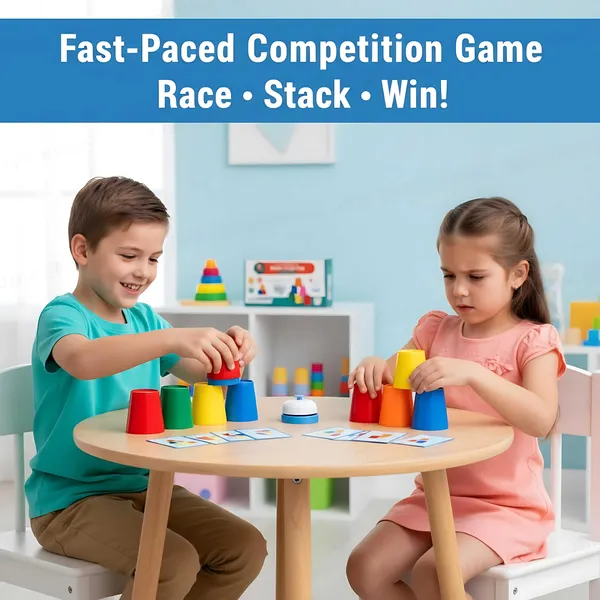 Quick_Cups_Stacking_Game_for_Kids_&_Family_-_Fast-Paced_Speed_Cups_Match_Game_with_24_Challenge_Cards_and_Call_Bell_(Exact_Dimensions)