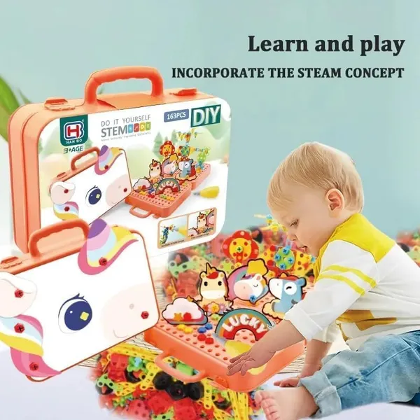 DIY_STEM_Creative_Puzzle_Box_Toy_Set_-_232_Pcs_Engineering_Building_Blocks_Kit_with_Electric_Dinosaur_Screw_Gun_Drill_for_Kids