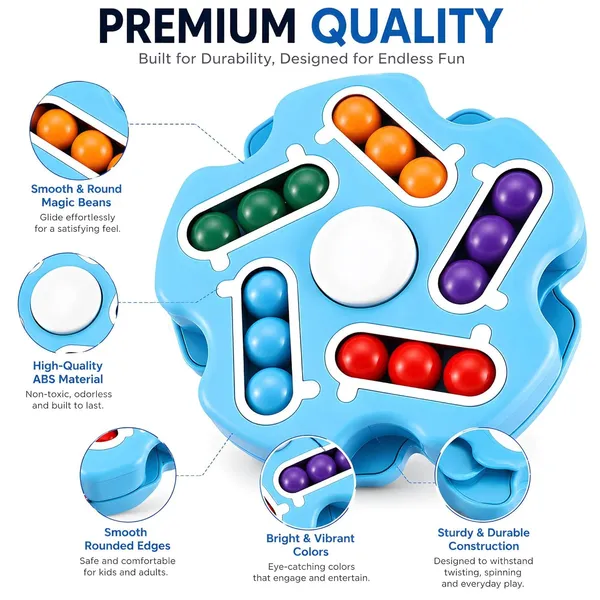2-in-1_Fidget_Spinner_Magic_Cube_Puzzle_-_Rotating_Magic_Bean_Color_Sorting_Toy_for_Stress_Relief,_Focus_&_Brain_Exercise_for_Kids
