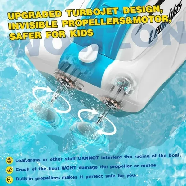_High-Speed_Remote_Control_Boat_-_15km/h_RC_Speed_Boat_with_100_Mins_Long_Battery_Life,_Dual_Engine_&_80m_Range_for_Pools_&_Lakes