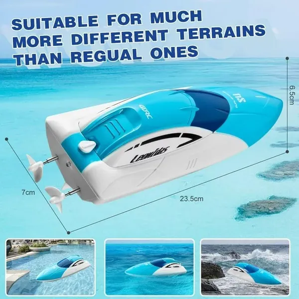 _High-Speed_Remote_Control_Boat_-_15km/h_RC_Speed_Boat_with_100_Mins_Long_Battery_Life,_Dual_Engine_&_80m_Range_for_Pools_&_Lakes