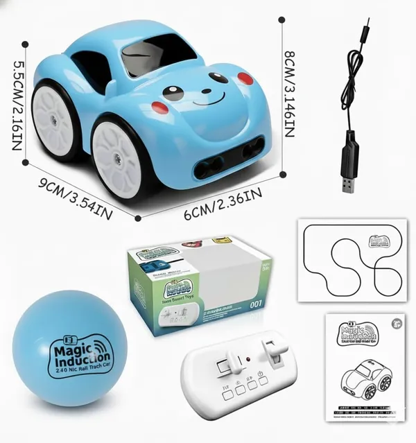 4-in-1_Smart_Intelligent_Sensor_RC_Car_-_Multi-Functional_Follow_Mode,_Obstacle_Escape_&_Black_Line_Track_Following_Toy_Car_for_Kids