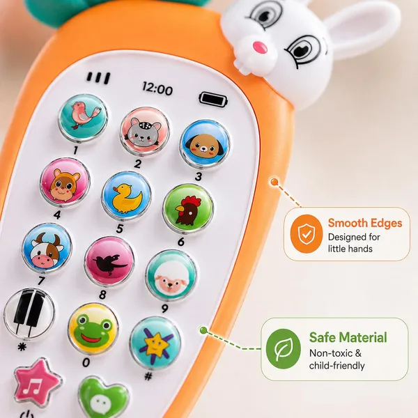 Kids_Musical_Mobile_Toy_Phone_-_Carrot_Shape_Early_Educational_Mobile_with_Songs_MIDI,_Chat_Buttons_&_3_Sound_Modes_for_Toddlers_Boys_&_Girls