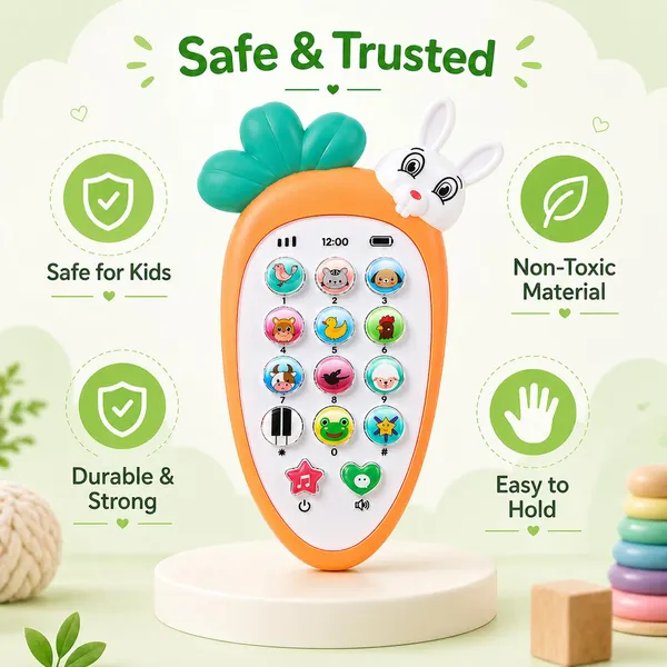 Kids_Musical_Mobile_Toy_Phone_-_Carrot_Shape_Early_Educational_Mobile_with_Songs_MIDI,_Chat_Buttons_&_3_Sound_Modes_for_Toddlers_Boys_&_Girls