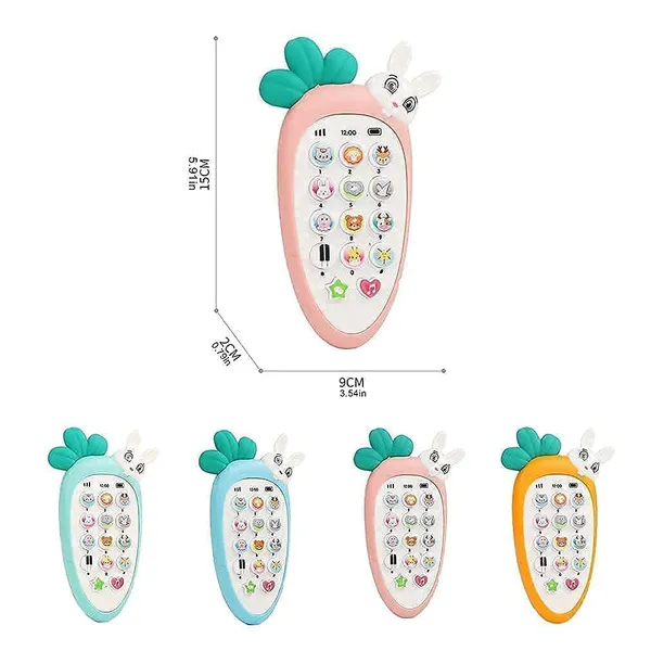 Kids_Musical_Mobile_Toy_Phone_-_Carrot_Shape_Early_Educational_Mobile_with_Songs_MIDI,_Chat_Buttons_&_3_Sound_Modes_for_Toddlers_Boys_&_Girls