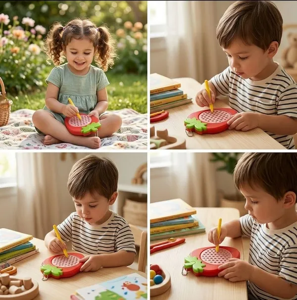 Mini_Magnetism_Strawberry_Pressure_Release_Toy_-_Portable_Magnetic_Drawing_Pad_&_Fidget_Keychain_Board_for_Kids_Ages_3+
