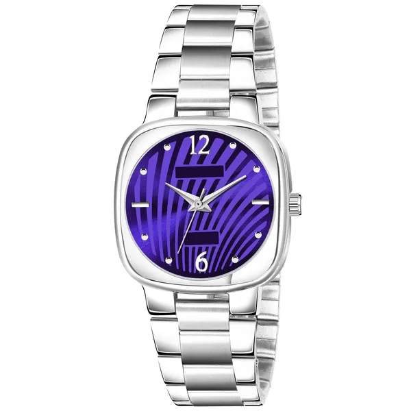New_Trending_Purple-Silver_Round_Braclet_Abstract_Floral_LR309