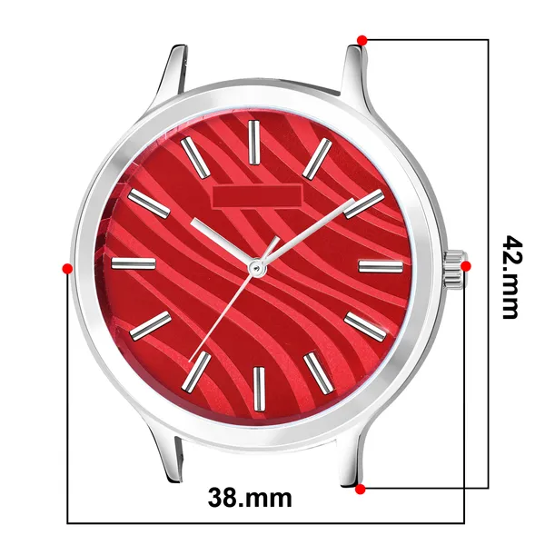Red_Designer_Silicone_Belt_LR349