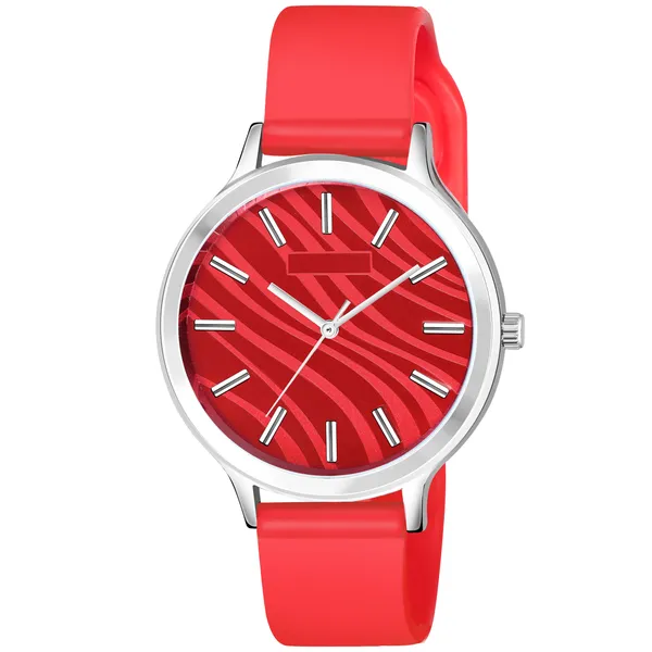 Red_Designer_Silicone_Belt_LR349