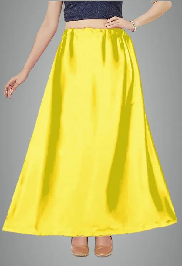 Lemon_Yellow_Satin_Petticoat_For_Women