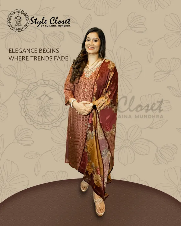 Brown_Premium_Tawny_Suit_Set_For_Women