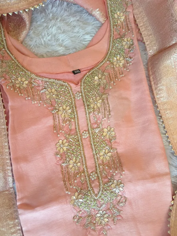 Peach_Pink_Blush_Bloom_Elegance_3Pcs_Suit_Set_For_Women