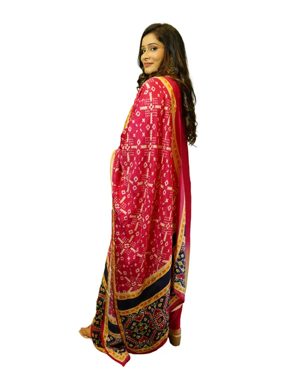 Rani_Pink_Patola_Bliss_Party_Wear_3Pcs_Suit_Set_For_Women