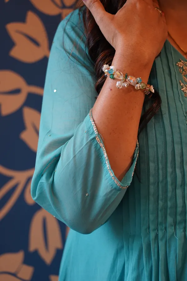 Aqua_Blue_Aqua_Elegance_Kurta_Set_For_Women