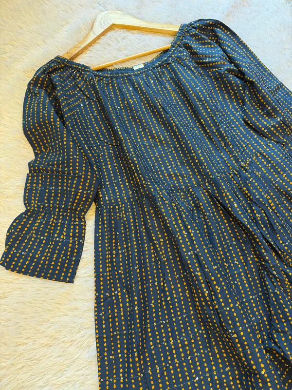 Navy_Blue_Sequence_Embedded_Dress_For_Women