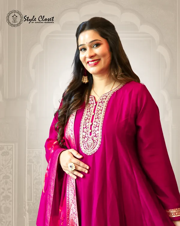 Magenta_Anarkai_Kurta_Set_For_Women