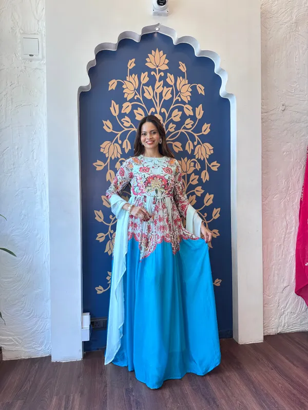 Blue_Bloom_Printed_Anarkali_Gown_For_Women