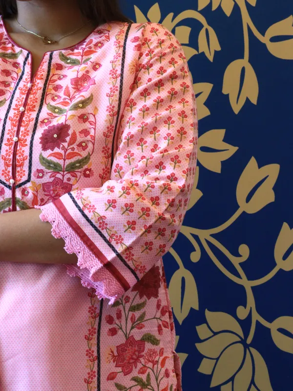 Light_Pink_Floral_Printed_Cotton_Suit_Set_For_Women
