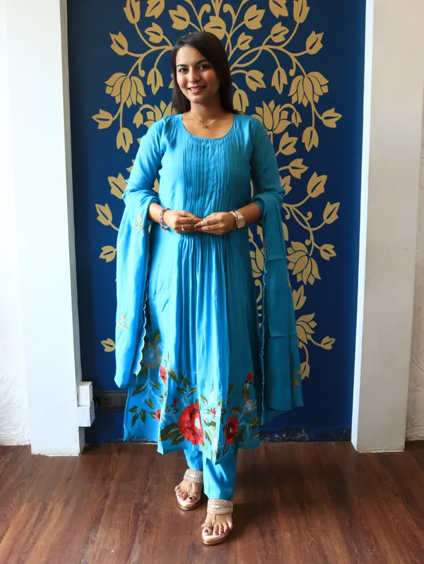 Teal_Blue_Gulbahar_Hand-Embroidery_Set_For_Women