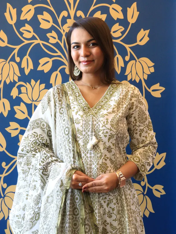 Sage_Green_Floral_Elegant_Floral_Anarkali_Kurta_Set_For_Women