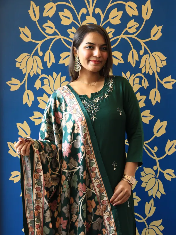 Bottle_Green_Embroider_Silk_Straight_Suit_Set_With_Digital_Print_Dupatta_For_Women