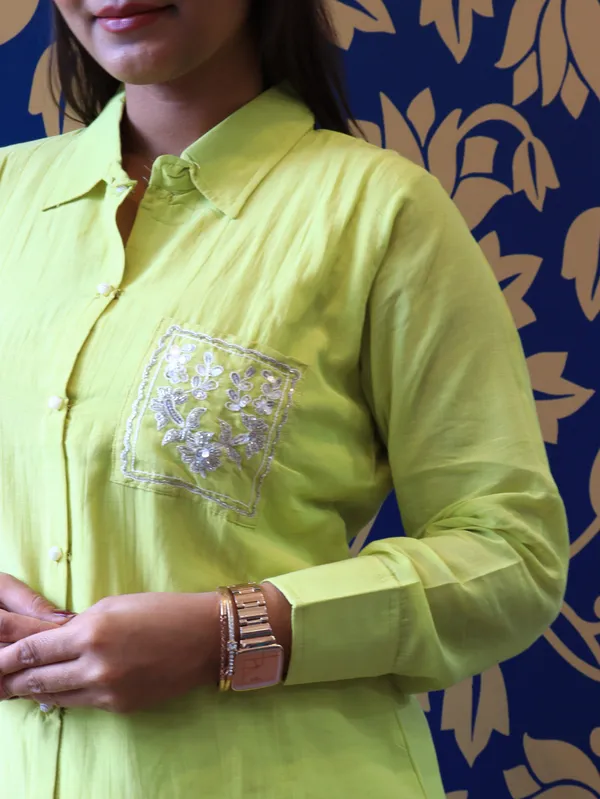 Zesty_Lime_The_Lumiere_Hand_Work_Chanderi_Set_For_Women