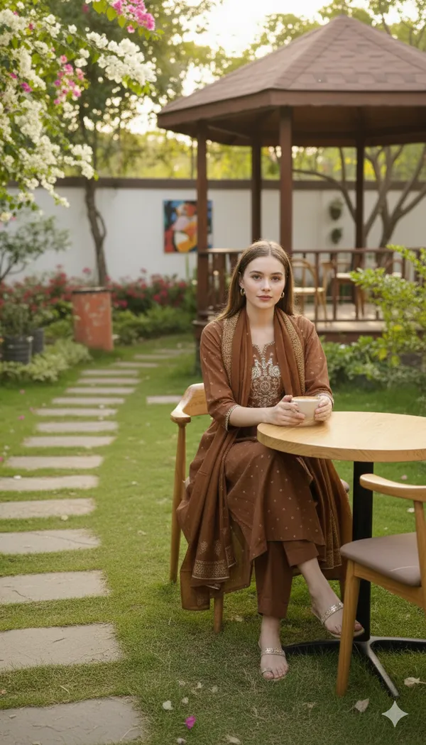 Brown_The_Ethereal_Anarkali_Set_For_Women