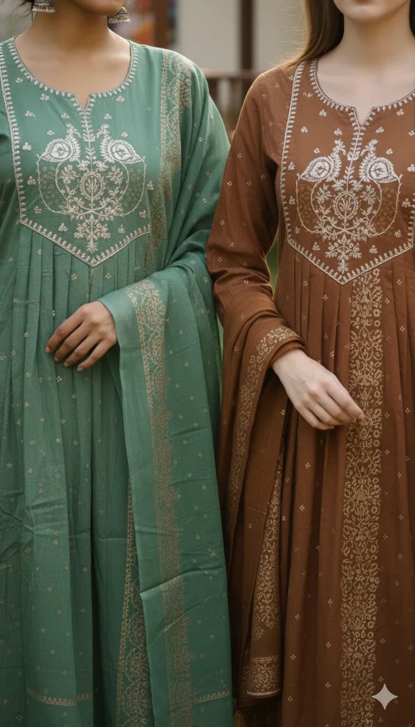 Brown_The_Ethereal_Anarkali_Set_For_Women
