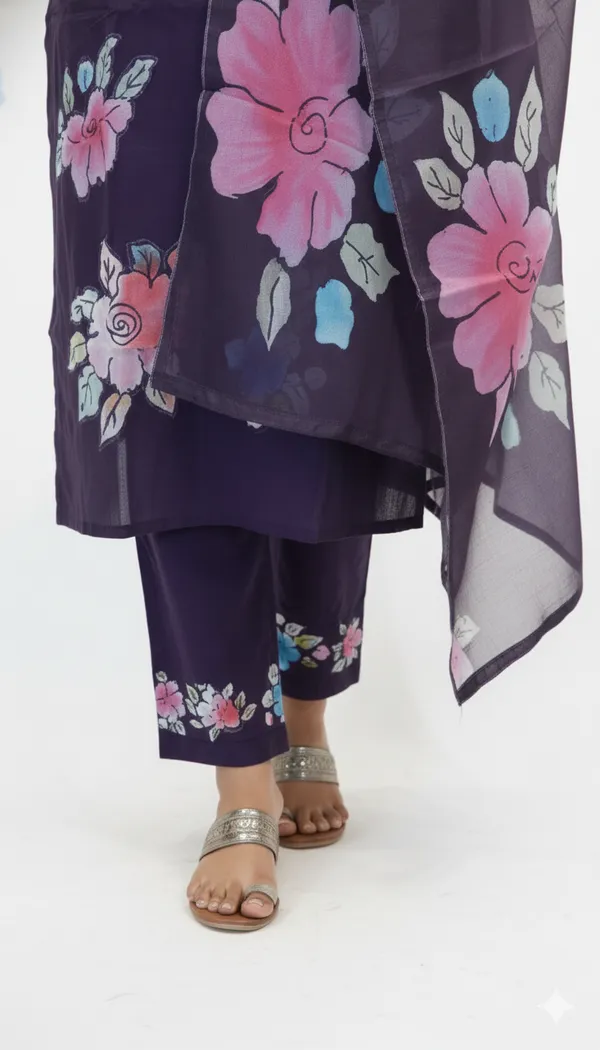 Vilot_Aura_Floral_Hand-Painted_Suit_Set_For_Women