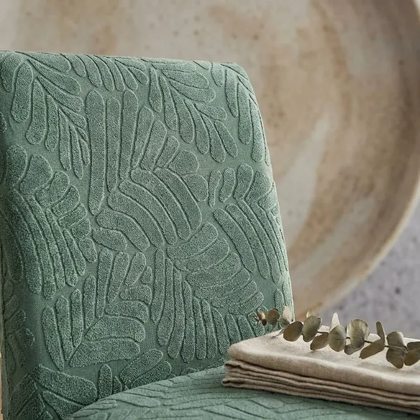 Green_New_Addition_Polar_Fleece_Chair_Cover_For_Home